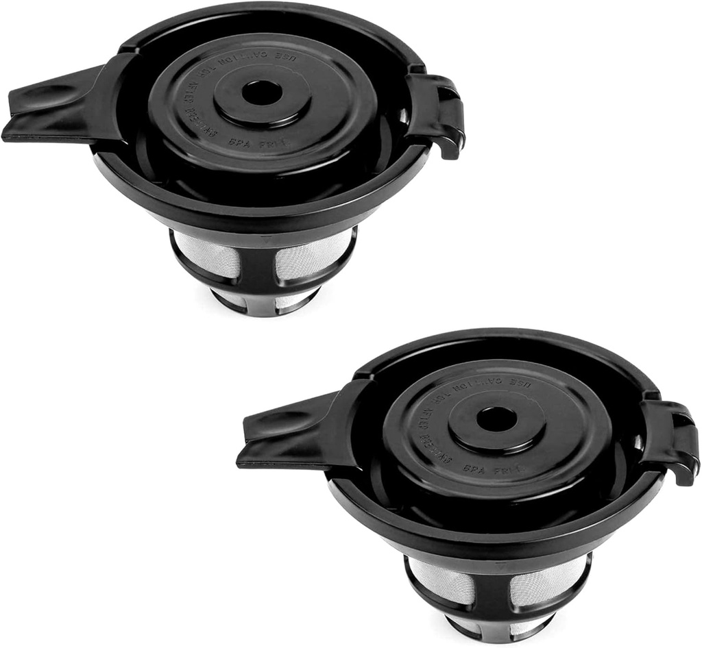 HASMX Replacement Single Serve Coffee Grounds Baskets for Hamilton Beach FlexBrew Coffee Maker Models 49940 49950 49966 49968 49974 49975 49976 49979 (2-Pack)