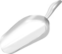 DOITOOL Large Stainless Steel Scoop Versatile Dry Bin Ice Scoop for Candy Nuts Flour Practical Design for Easy Serving for Safe Everyday Use Silver Finish