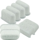 Delonghi 7313285779 water filter, Coffee Maker Carbon Filter, Espresso Machine Activated Charcoal Filter Replacement Accessories Parts (8 Pcs)