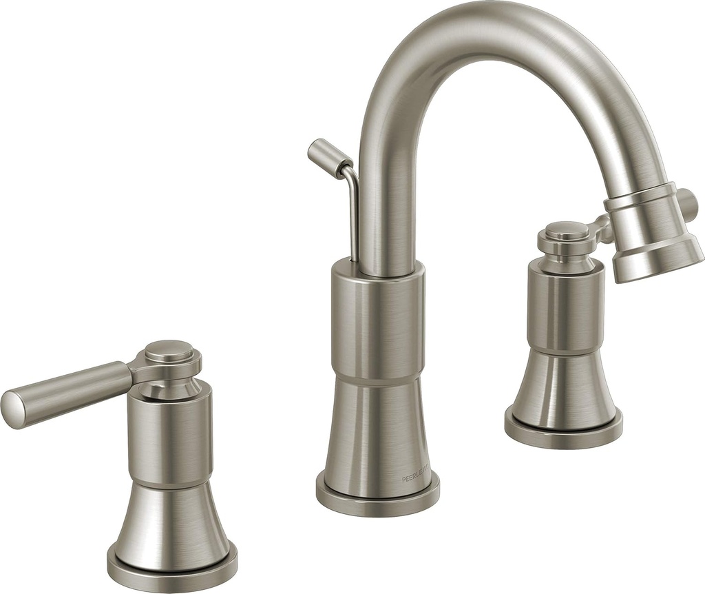 Peerless P3523LF-BN Westchester Widespread Bathroom Faucet Two Handle, Brushed Nickel