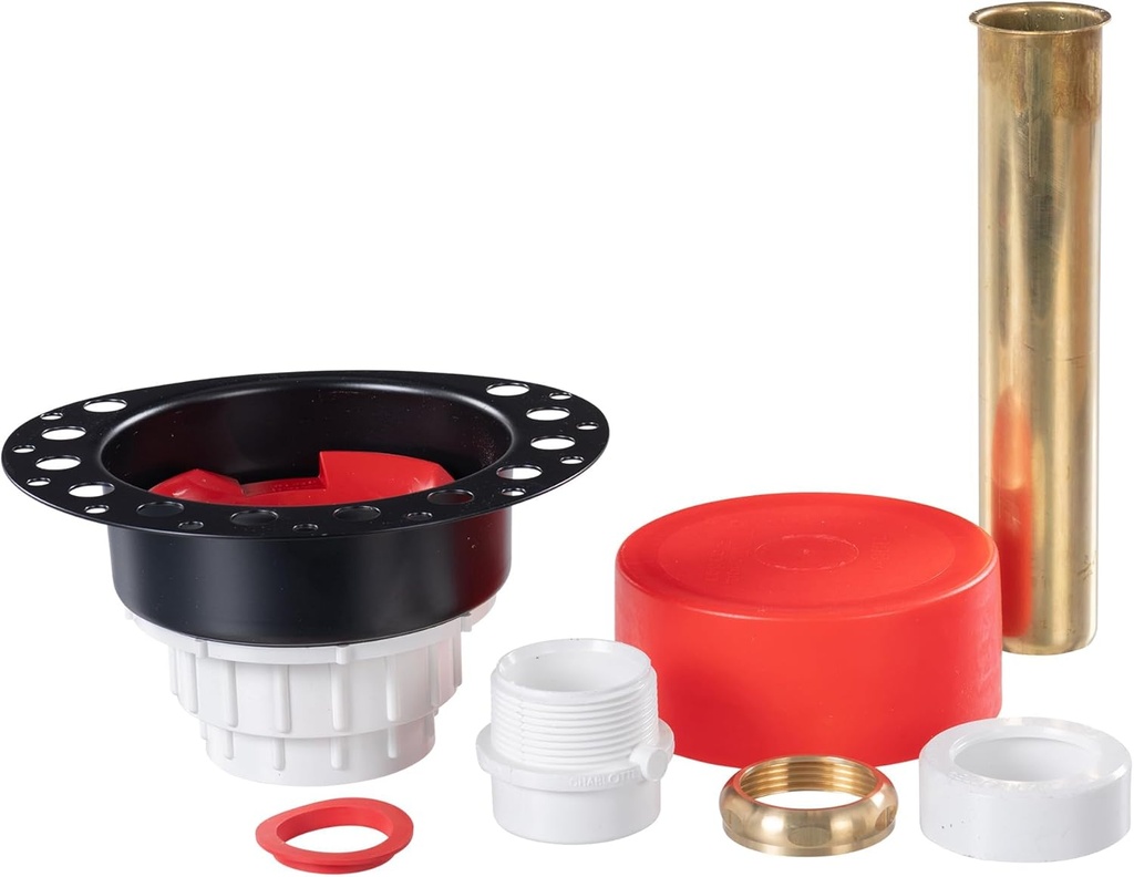 +OSB ITD 5135 - Island Tub Drain Rough-in for Freestanding Bathtub, Simplifies Installation, Water, Air, and Smoke Testable Tub Drain, Designed for 8"/10" Joist Space, Plumbing Supplies