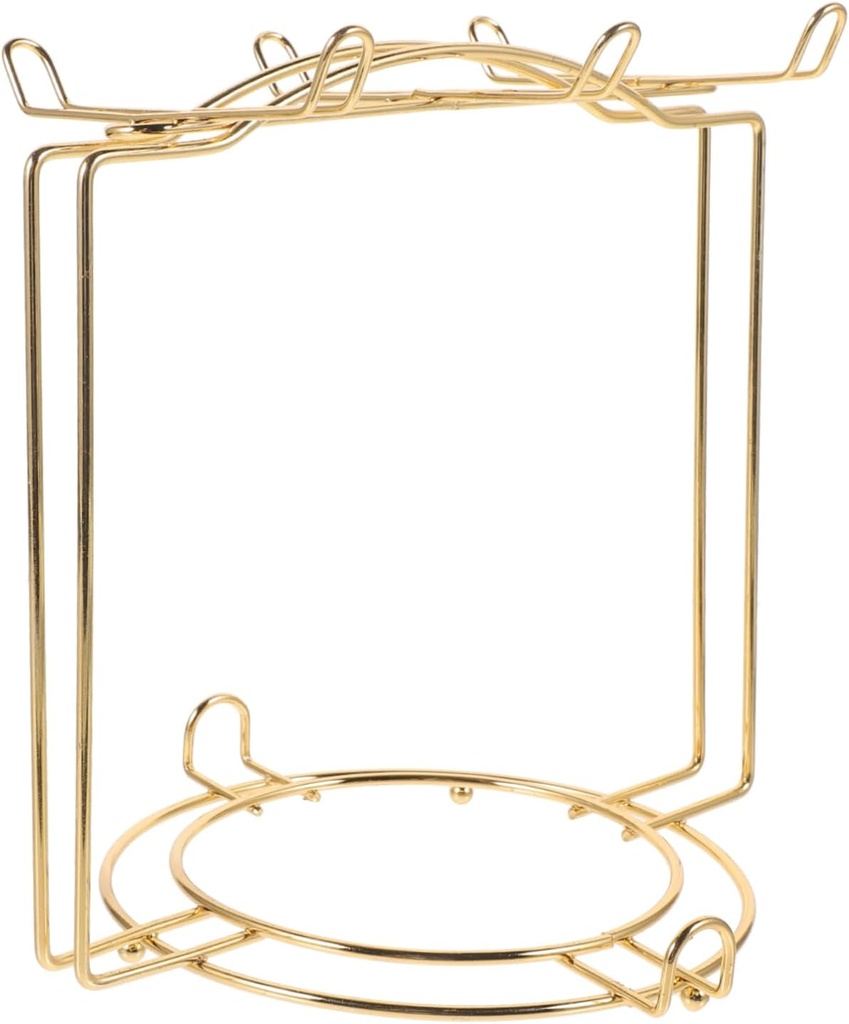 Cup Plate Organizer Mug Holder for Cups Plates Kitchen Cabinet Countertop Rack Multifunctional Kitchen Organizer Elegant Finish