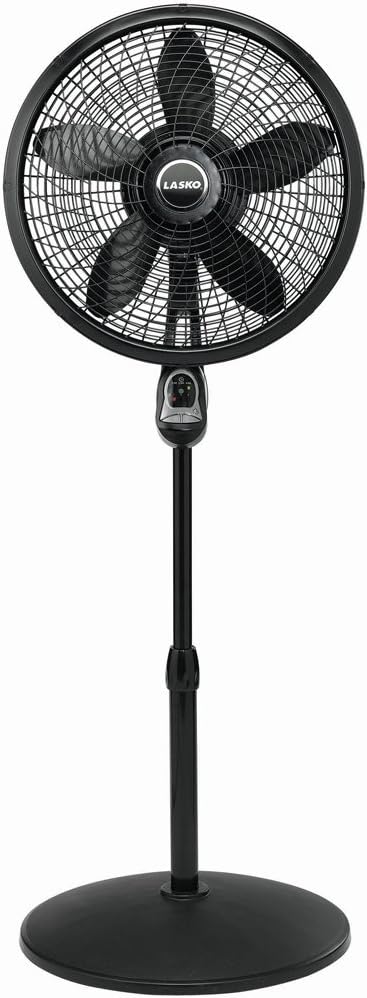 Lasko 18" Cyclone Pedestal Fan with Remote Control, S18670