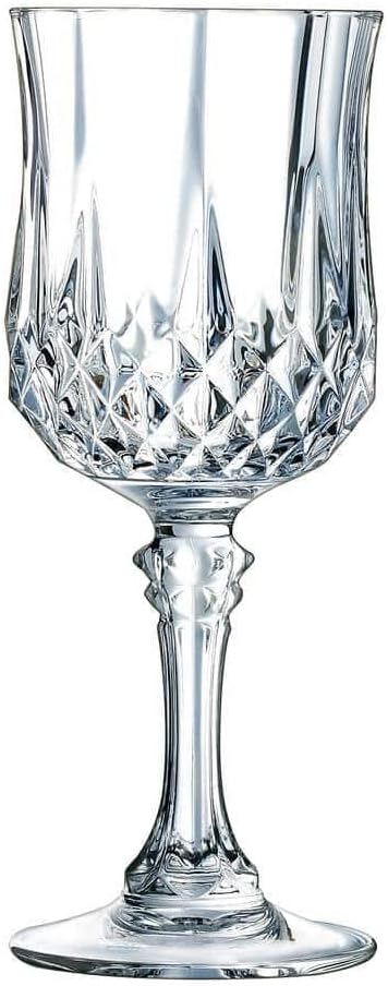 Cristal D'Arques Longchamp Red Wine Goblet, 250ml, Set Of 6