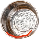 Stainless Steel Steamer Basket with Handle Multi Use Vegetable and Rice Cooker Insert Uniform Heat Dissipation and Fast Drainage Suitable for Dumplings and Steamed Buns Lightweight