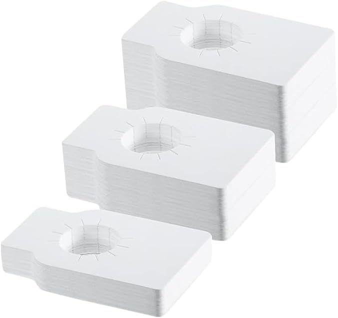 200 Pcs Wine Bottle Tags Wine Cellar Rack Labels Plain Paper Wine Labels Craft Wine Bottle Hanging Tags for Wine Seller White