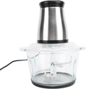 Meat Grinder, Stainless Steel Pure Pure Copper Motor 2L Food Processor for Vegetables (US Plug 110V)