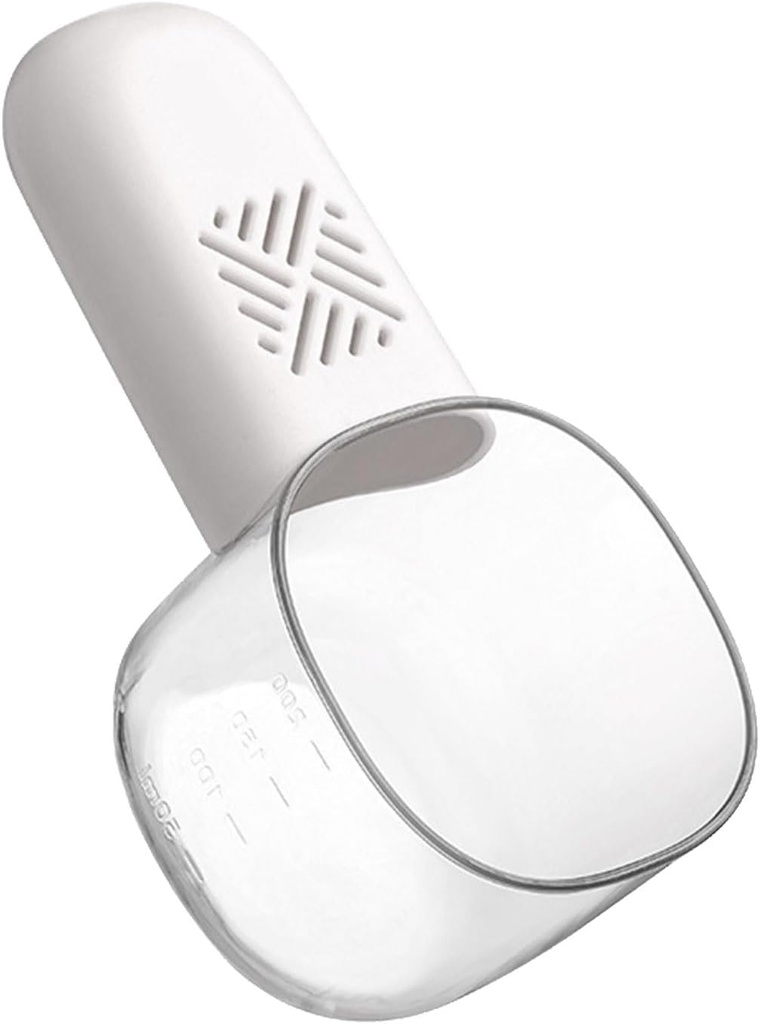 Ergonomic Nonslip Food Portioning Scoops Portioning Cup For Professional Baking Campings And Pet Care PET ABS Safe Measuring Scoops