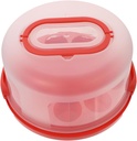 PRETYZOOM 10 Inch Cake Storage Container Pp Dessert Box Buckle Stylish Bakery Cupcake Carrier
