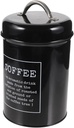 IMIKEYA Airtight Coffee with Seal Ring Metal Kitchen Canister for Sugar Tea Spices Dried Fruits Moisture Storage Jar with Lid Lightweight and Easy for Home and Office Organization