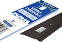 4''W x 1/4''H x 36''L- Aluminum Door Threshold (Dark Bronze)- Door Saddle- ADA accessible Barrier Free- Fire Rated- Door Thresholds for Exterior Doors- B302A