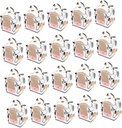 OUNONA 20pcs Cartoon Dessert Boxes Base Multi-functional Cupcake Containers for Cakes Cookies and Treats for Parties Weddings and