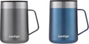 Contigo Streeterville Stainless Steel Travel Mug with Splash-Proof Lid Sake;Blue Corn 14 Ounces 2-Pack