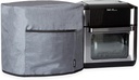 Crutello Air Fryer Cover with Storage Pockets for 10 Quart Fryer - For Small Appliances, Kitchen Appliance Heavy Duty Dust Covers, For Kitchen Counter