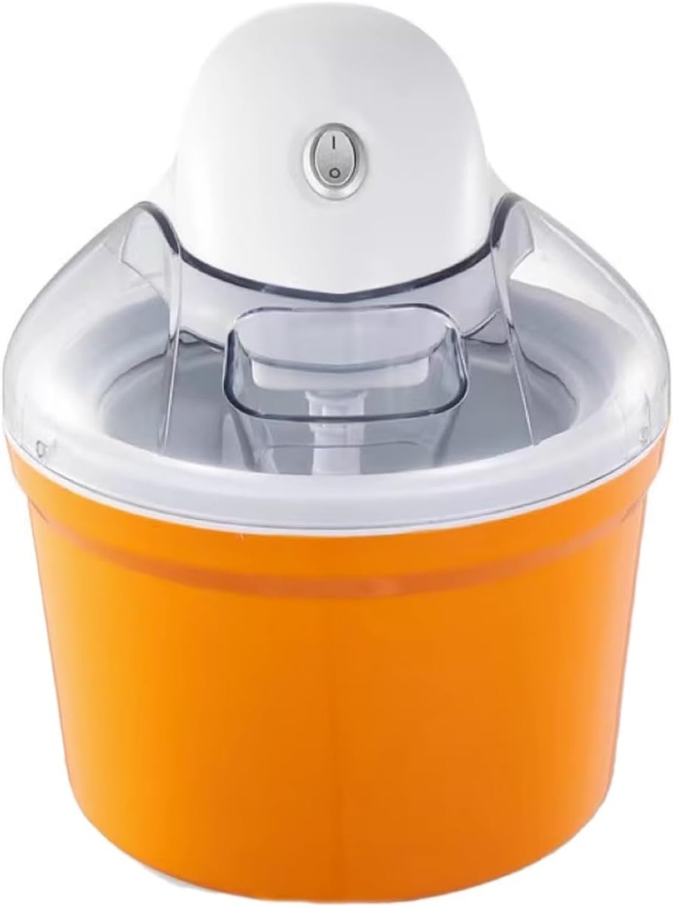 HEXEH Ice Cream Maker Ice Cream Machine 1.2L Mini Home DIY Mini Homemade Fully Automatic Fruit Sand Ice Cream Machine Ice Cream Machine (Color : 1)