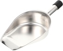 Stainless Steel Flour Shovel Multi-functional Kitchen Scoop for Food Ice