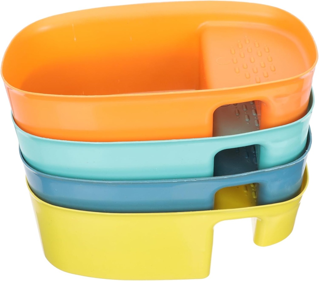 Ciieeo 4pcs Sink Stopper Kitchen Drain Strainer Fruit Vegetable Basket Drainage Basket for Kitchen Sink