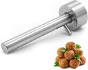 Easy Scoop Meatball & Falafel Maker, Stainless Steel, Non-Stick, for Home Or Commercial Kitchens, Easy to Clean