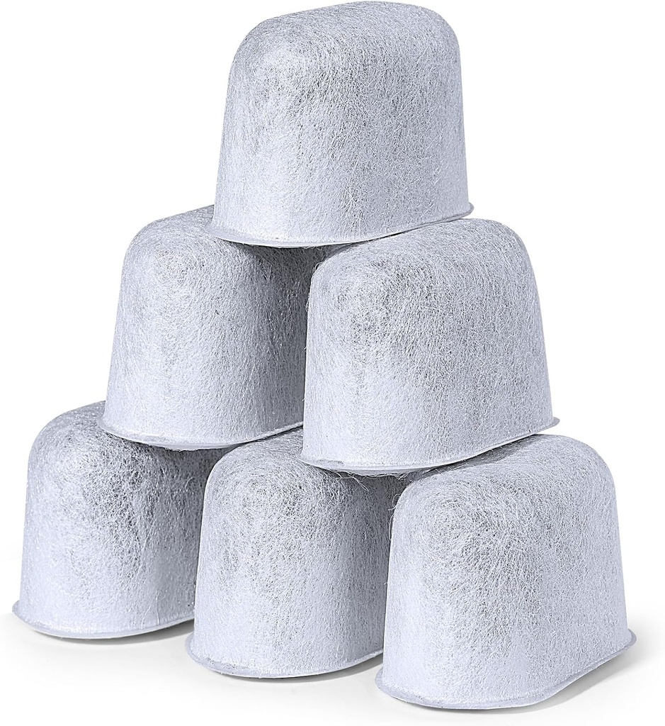 Premium 6-Pack Keurig Compatible Water Filters Replacement by Fanativita, Fit All Keurig Brewers (1-Year Supply)