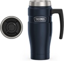THERMOS Stainless King Vacuum-Insulated Travel Mug, 16 Ounce, Midnight Blue