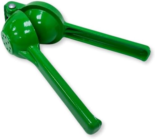 Manual Citrus Juicer, Heavy Duty Aluminum Lemon Squeezer, Green