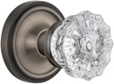 Nostalgic Warehouse Classic Rosette with Crystal Door Knob