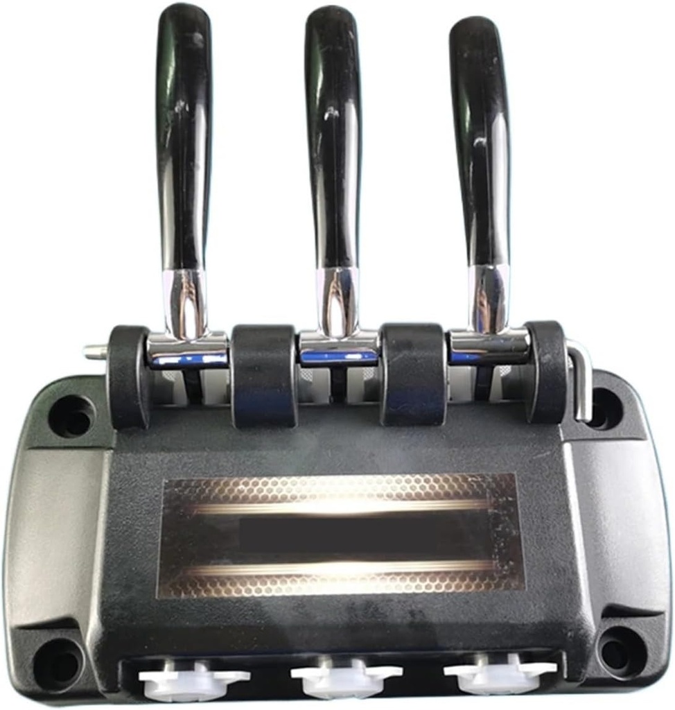 Complete Front Panel Spare Parts, Compatible for YKF, Ice Cream Makers Soft Serve Machines Fittings with Handles and Caps