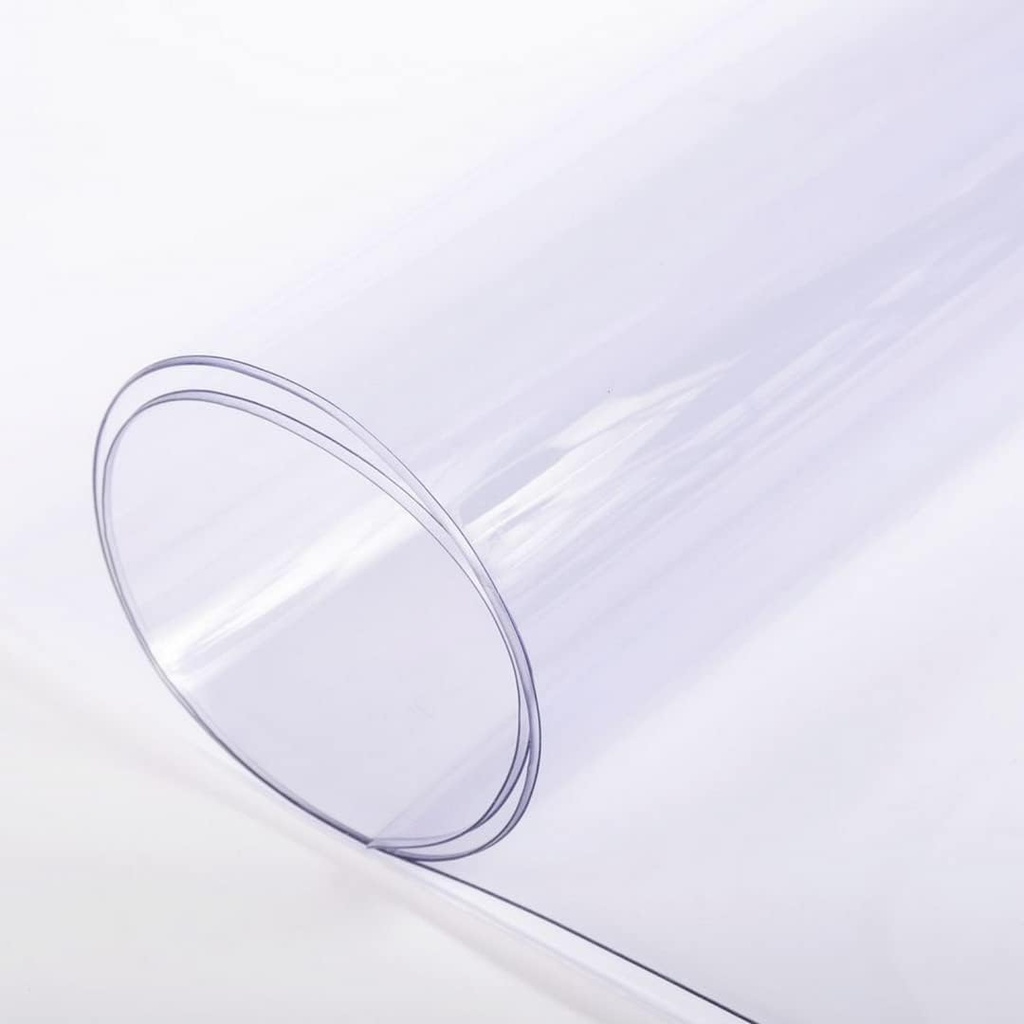 Farm Plastic Supply - Clear Vinyl Sheeting - 60 Mil 4.5' Wide - Vinyl Plastic Sheeting, Clear Vinyl Roll, Clear Vinyl Sheet for Storm Windows, Covering, Protection, Tablecloth Protector (4.5' x 20')