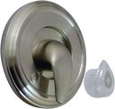 Kingston Brass KT698MT Made to Match Tub and Shower Trim Kit, Brushed Nickel 7 x 7 x 1.63