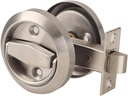 Dixiao 304 Stainless Steel Round Hidden Recessed Cup Door Lock, Doorknobs, Door Locker, Flat Door Knob Passage Lock
