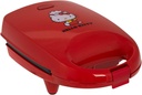 Hello Kitty Sandwich Maker, Electric 520W, Red, 6 x 8.75 inches