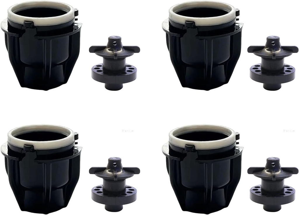 tsingseen life 4 set MODEL 100 EasyFill, 3.0 OZ/SEC SODA VALVE NOZZLE, WHITE, GMV part # 05-3242/ Diffuser Internal Mixer part # 05-1593/02 (4)