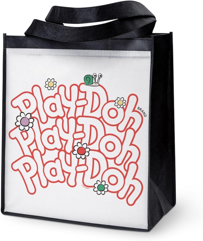 CafePress Play Doh: Fun Blossom Reusable Collapsible Grocery Bag