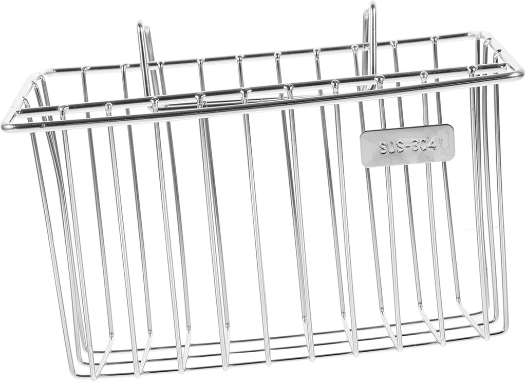 Kitchen Sink Sponge Holder Stainless Steel Sink Organizer Hanging Basket for Sponge Easy Clean