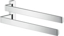AXOR Dual -Towel Bar Upgrade 16-inch Modern Bar in Chrome, 42821000