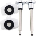 1 Set Bathtub Spray Diverter Repair Kit Chrome Diverter Stem Cup Seal Gate One each Bathroom Shower Tub Leaking Faucet Repair Replacement Parts