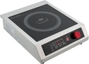 Commercial Induction Cooktop with LED Display, 3500W Powerful Electric Induction Burner, Countertop Electric Stove Stir-frying, Boiling, Stewing, Steaming Food