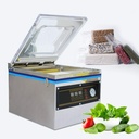 DZ-320 Desktop Vacuum Sealer, Automatic Chamber Vacuum Sealer Digital Vacuum Food Storage Sealer Stainless Steel Bag Sealer 320MM Vacuum Sealer Machine for Home and Commercial Using 800W
