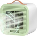 Portable Air Conditioner Cooling Fan - Evaporative Mini Air Cooler | USB Personal Air Cooler Desktop Ac Unit | Personal Air Conditioner Cooling Fan | Rechargeable Cooler 3 Speeds Gadgets For Dorm Ho