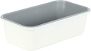 SUR LA TABLE Kitchen Essentials Bake Sale 9 X 5 Inch PFOA, PFAS, PTFE Free Nonstick Loaf Pan - Linen White