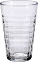 Duralex Prisme Clear Tumbler, 16 7/8 oz. / 50 cl, Set of 6