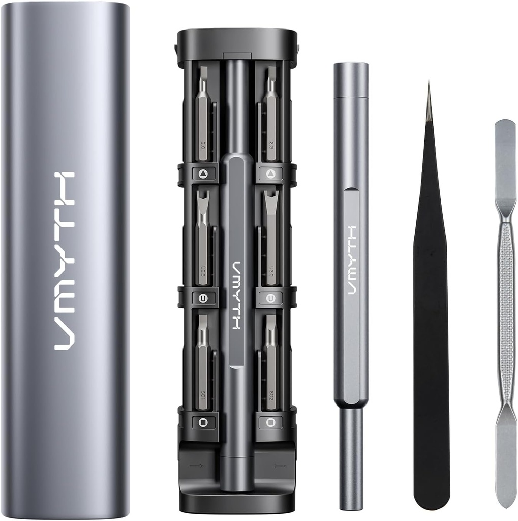 Precision Screwdriver Set,42 PCS Accessories,Well-organized Small Screwdrivers,360°Spin Mini Screw Driver Kit for Electronics,Screw Driver Kit for Phone/Computer/Electronics/Camera/Eyeglass