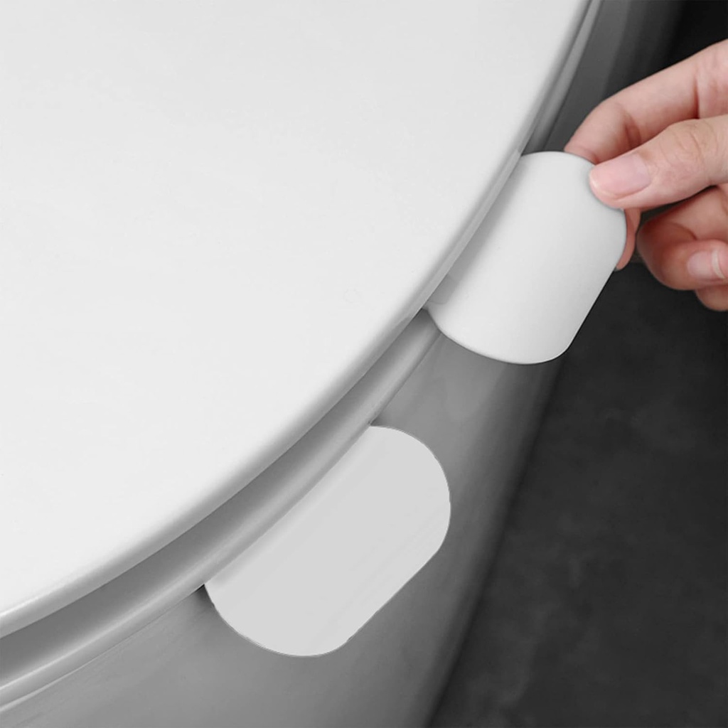 2-in-1 Toilet Lid & Seat Lifter - Avoid Touching, Ideal for Home, Office, Hotel - White