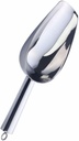 IMIKEYA 1Pc Stainless Steel Ice Shovel Versatile Kitchen Scoop for Flour Cereal Ice and More Lightweight and Tool for Home and Party Use
