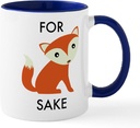 CafePress For Fox Sake Mug 11 oz (325 ml) Ceramic Coffee Mug