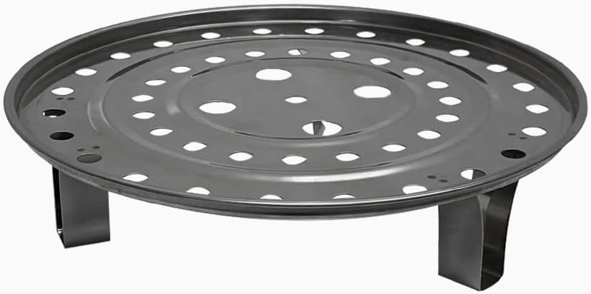 10.5" Steamer Rack for Cooking, Stainless Steel Steam Rack Stand Holder Tray