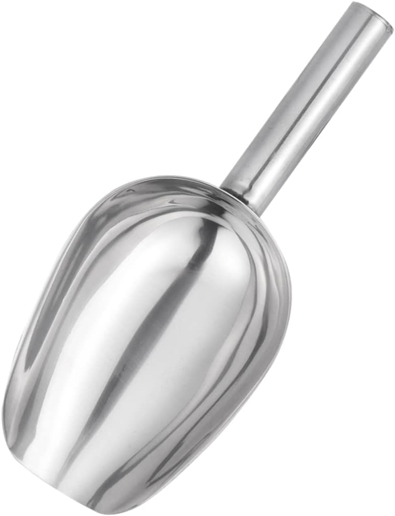 Stainless Steel Shovel Scoop for Candy Nuts and Ice Cream for Easy Serving and Food Preparation