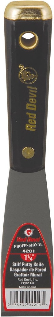 Red Devil 4201 1 1/4" Stiff Putty Knife
