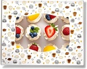 Jucoan 20 Pack Printed Cupcake Boxes with Clear Window & Insert, 12 Count White Paper Cupcake Muffins Containers Bakery Packaging Boxes with Dessert Design for Thanksgiving, Christmas Holiday Gift