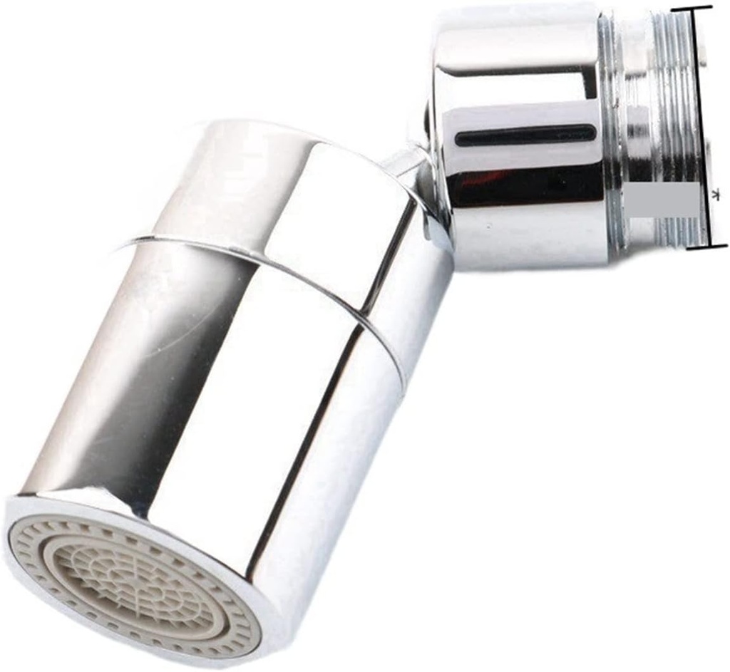 Rotate Swivel Faucet Aerator,360 Rotate Water Saving Aerator M16 18 20 22 24 26 Bathroom Faucet Bubbler Water Mouth Flowers Prevent Splash Faucet Adapter for Sink Faucets